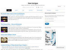 Tablet Screenshot of newintrigue.com